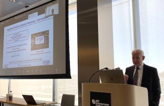 Lionel Kimerling at podium