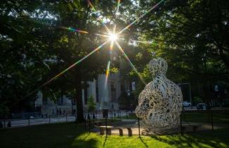 Shot from the MIT campus