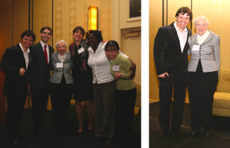 Pablo Jarillo-Herrero with Millie Dresselhaus