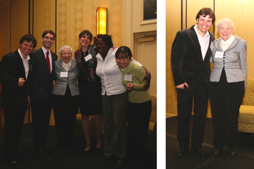 Pablo Jarillo-Herrero with Millie Dresselhaus